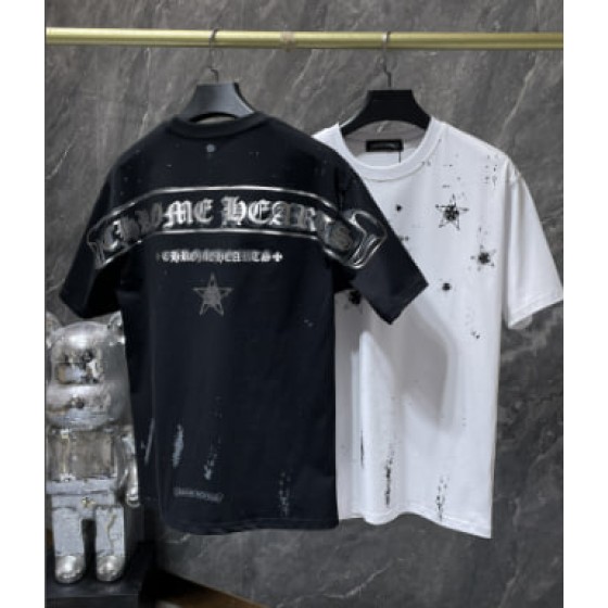 Chrome Hearts Gradient Cross Logo Tee